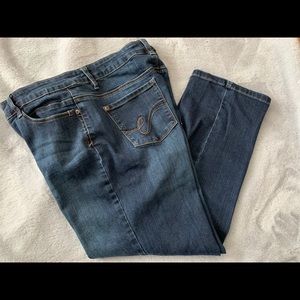 Dark Wash Jeans Size 12 Short